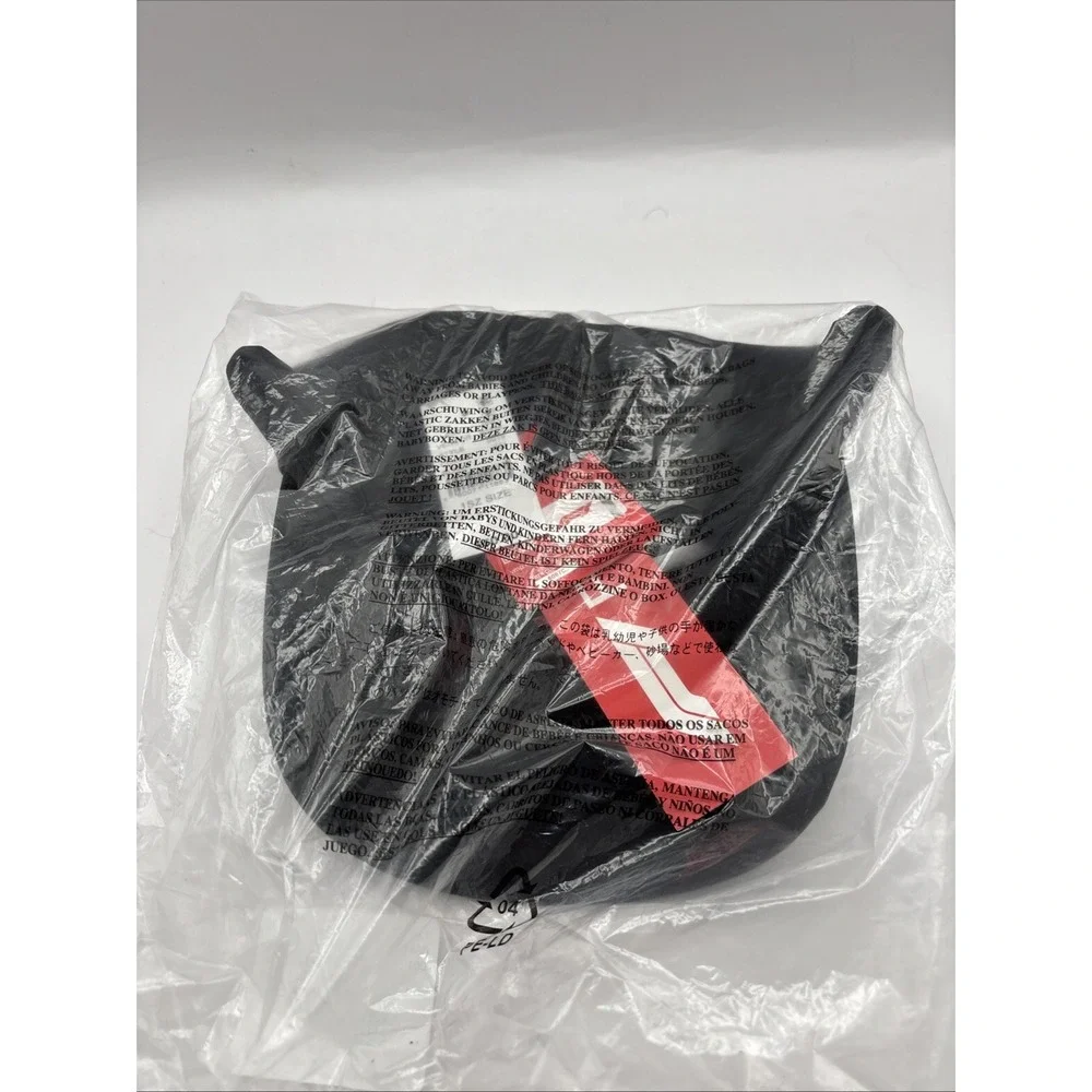 Yohji Yamamoto x Formula One F1 Wildside Snapback Hat Black White Grand Prix NWT